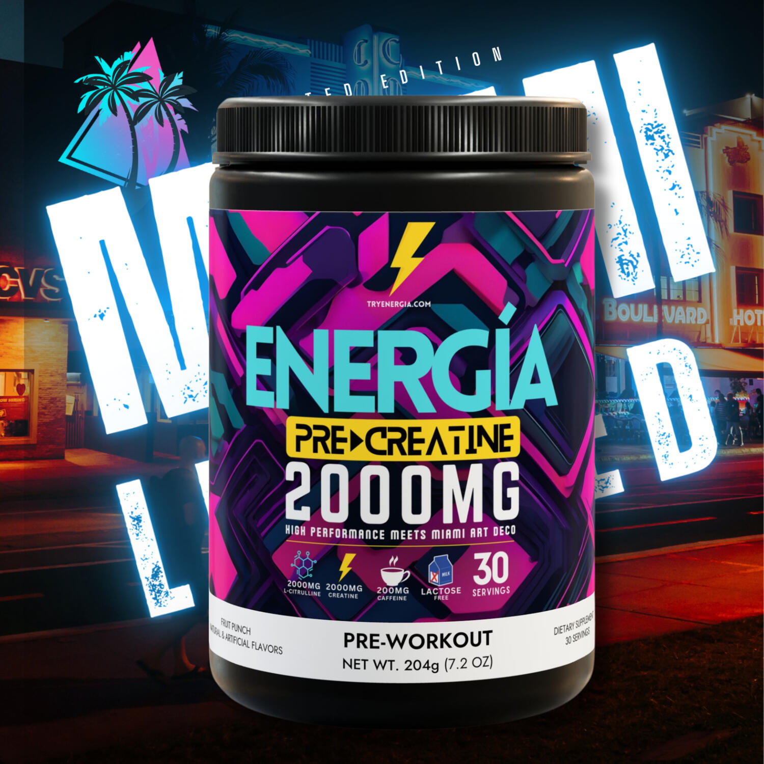 Miami Camo Preworkout