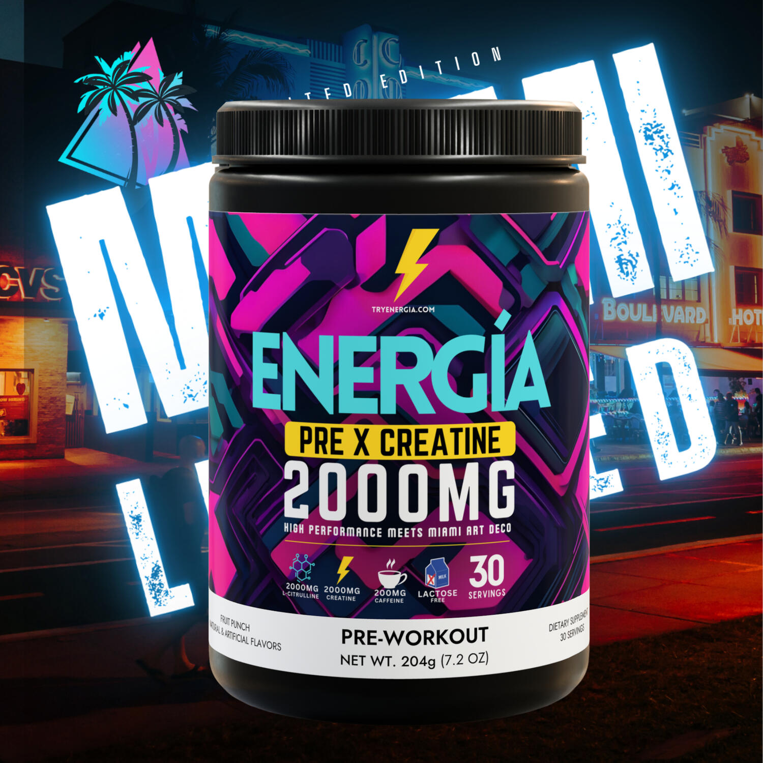 Miami Camo Preworkout